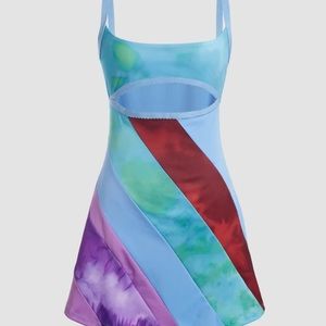 13 going on 30 Multicolor Cutout Dress